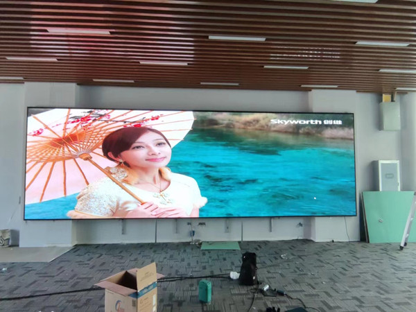 天津P1.53led小间距屏安装案例